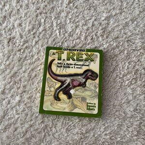 Uncover T-Rex 3D Model Book